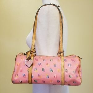 Dooney & Bourke pink barrel bag